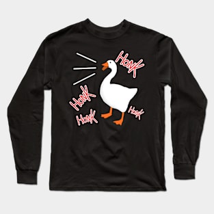 Untitled Goose Game honk Long Sleeve T-Shirt